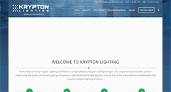 Desktop Screenshot of kryptonlighting.com